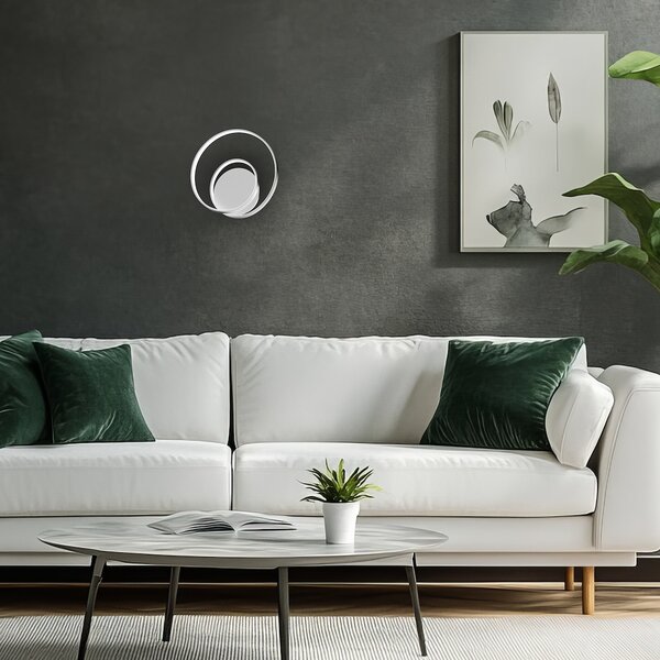 Nástenné LED svietidlo Lucero, 1x LED 13w, 4000k, ch