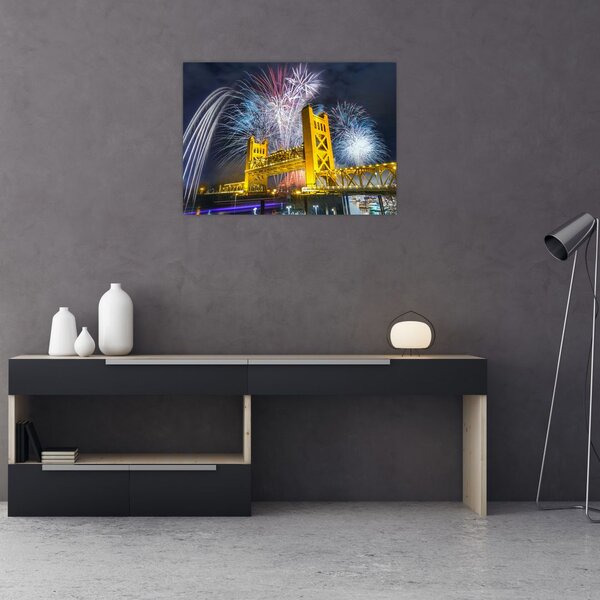 Obraz - Silvestrovská noc (70x50 cm)