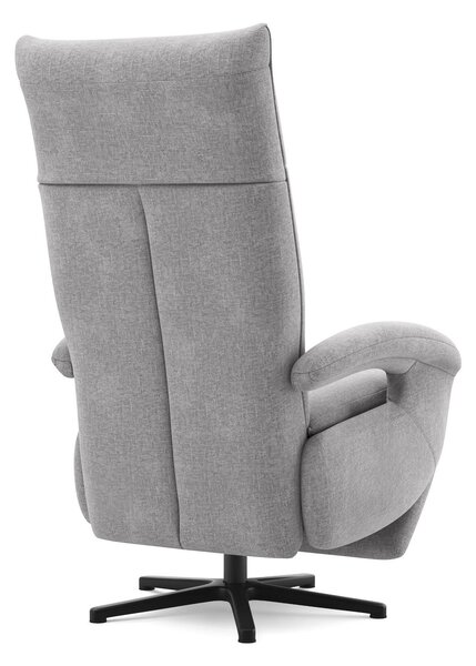 KRESLO, textil, svetlosivá Sit & More - Online Only obývacie izby, Online Only