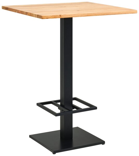 BAROVÝ STÔL, akácia, čierna, farba akácie, 80/105/80 cm P & B - Barový nábytok