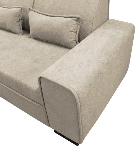 ROHOVÁ SEDAČKA, textil, béžová MID.YOU - Sedačky, Online Only