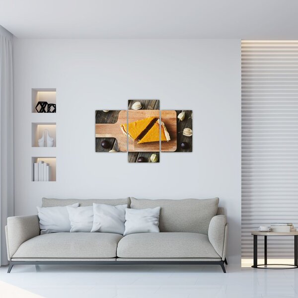 Obraz - Tekvicový koláč (90x60 cm)