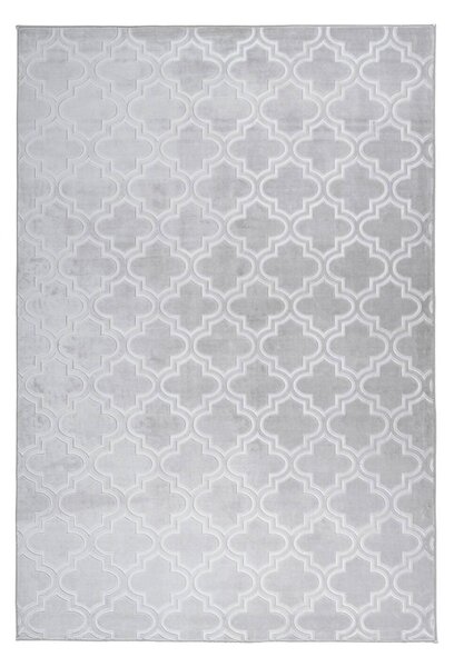 PLOCHO TKANÝ KOBEREC, 160/230 cm modrá, sivá - Online Only bytové doplnky, Online Only