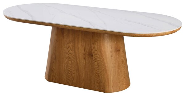 JEDÁLENSKÝ STÔL, biela, 200/110/75 cm Livetastic - Stoly, Online Only