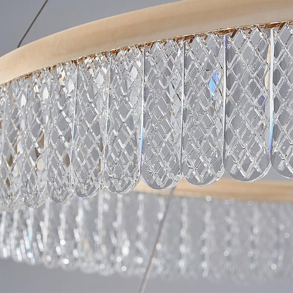 Toolight Toolight, LED stropné svietidlo, 72W, 3500lm, APP1750-CP, zlatá, OSW-04047