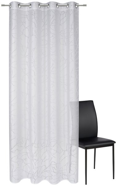 ZÁVES S OČKAMI, polopriehľadné, 140/245 cm Esposa - Záclony & závesy