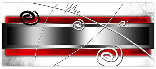 Abstraktný obraz (120x50 cm)
