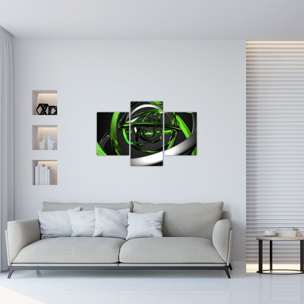 Obraz abstrakcie (90x60 cm)