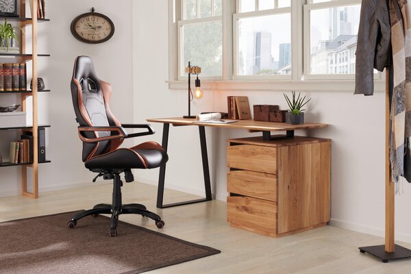 PÍSACÍ STÔL, divoký dub, 140/65/75 cm Linea Natura - Kancelárske stoly