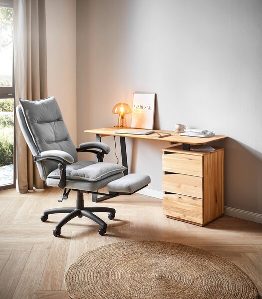 PÍSACÍ STÔL, divoký dub, 140/65/75 cm Linea Natura - Kancelárske stoly