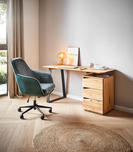 PÍSACÍ STÔL, divoký dub, 140/65/75 cm Linea Natura - Kancelárske stoly