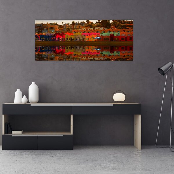Obraz - Miesto pre letné kúpanie (120x50 cm)
