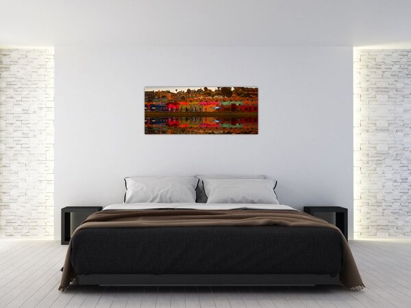 Obraz - Miesto pre letné kúpanie (120x50 cm)