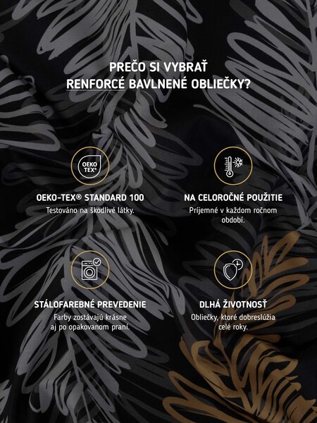 Bavlnené obliečky Renforcé - Zoe