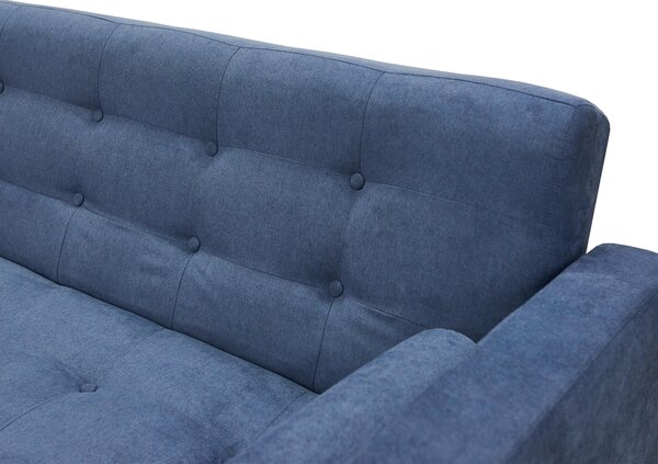 ROZKLADACIA POHOVKA, textil, modrá P & B - Sedačky, Online Only