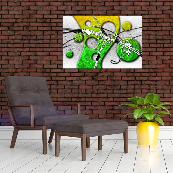 Abstraktný obraz (90x60 cm)