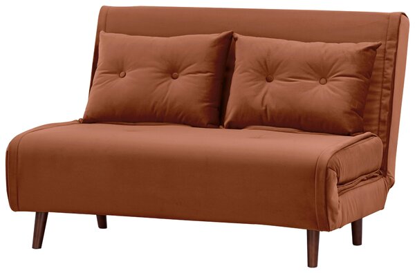 ROZKLADACIA POHOVKA, textil, oranžová Livetastic - Sedačky, Online Only
