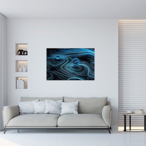 Abstraktný obraz (90x60 cm)