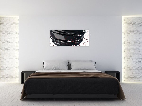 Obraz - Abstrakcia zemegule (120x50 cm)