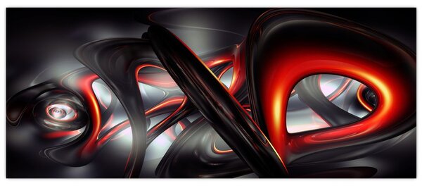 Obraz abstrakcie (120x50 cm)