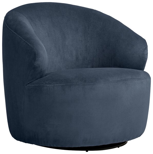 KRESLO, textil, tmavomodrá MID.YOU - Online Only obývacie izby, Online Only