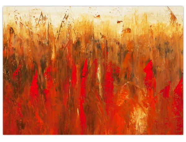 Obraz maľované abstrakcie (70x50 cm)