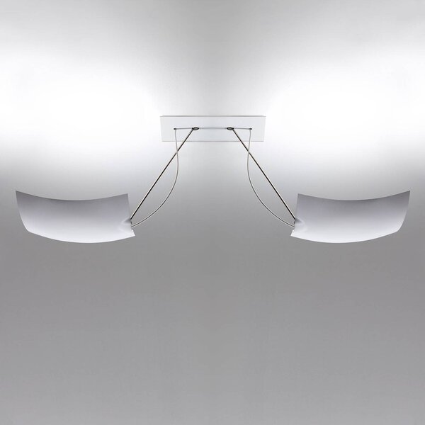 Ingo Maurer 2x18x18 stropné LED svietidlo 2-pl