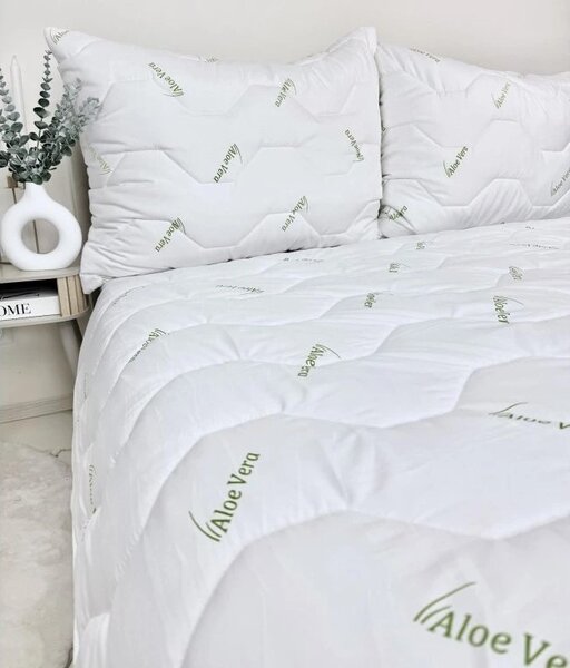 Hypoalergénny Letný set , Aloe Vera Green 140x200/70x90 cm