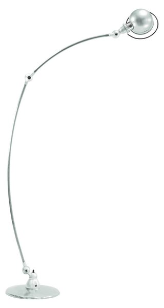 Jieldé Loft C1260 oblúková stojaca lampa, biela