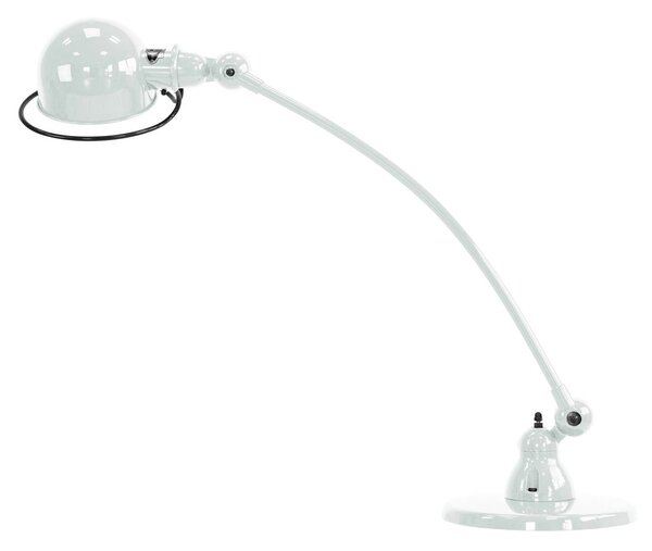 Jieldé Loft C6000 stojaca lampa, zakrivená, biela