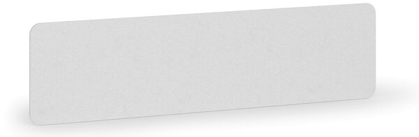 Akustická nástenka 160 x 40 cm, biela