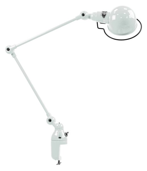 Jieldé Signal SI332 stolná lampa s upínaním biela
