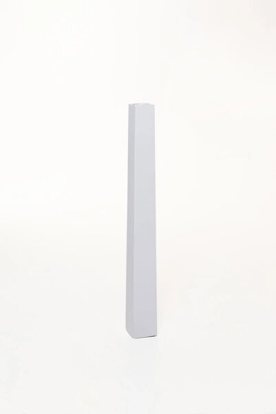 Váza OBELISK, sklolaminát, výška 100 cm, biely