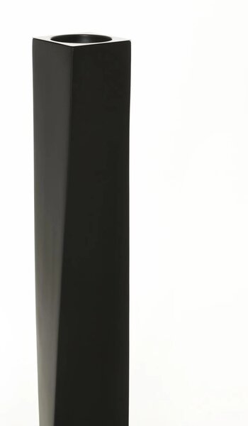 Vysoká váza HYDRON, sklolaminát, výška 100 cm, čierna
