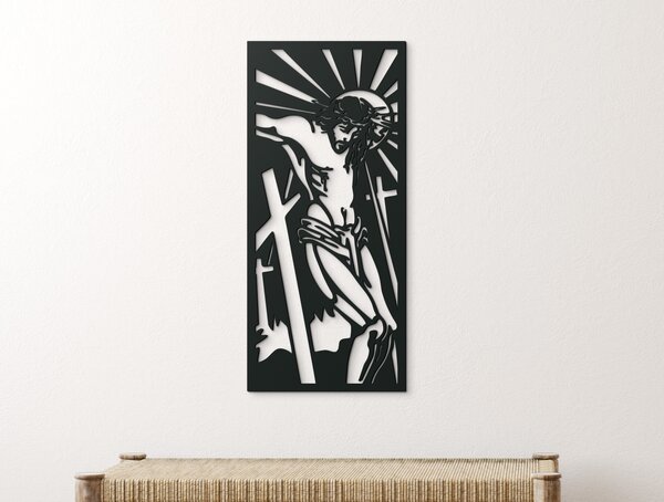 Drevko Obraz na stenu Ježiš na kríži