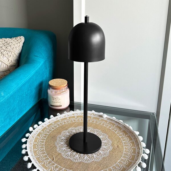 Toolight Toolight, bezdrôtová nočná USB lampa APP1358-T, čierna matná, OSW-08621