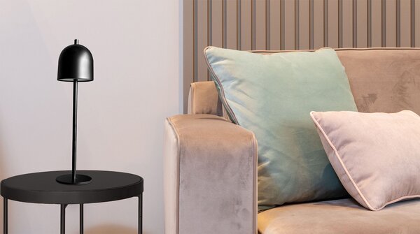Toolight Toolight, bezdrôtová nočná USB lampa APP1358-T, čierna matná, OSW-08621