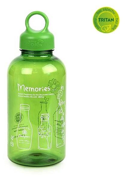 LOCKNLOCK Fľaša na vodu "Bisfree loop", 530 ml, zelená