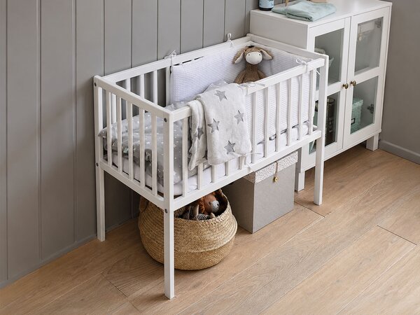 Detská postieľka Crib Side 90x40 - biela