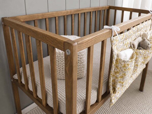 Detská postieľka Crib Side 90x40 - orech