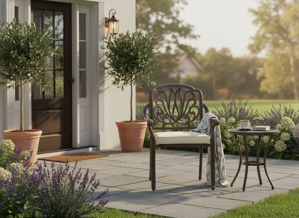 Garden Line Zahradní křeslo Hastings antické hnědé