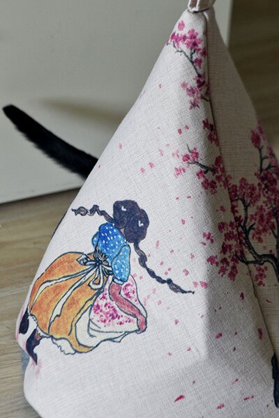 Típí pre mačky Cherry Blossom 42 × 56 cm, Takara, Výber Kupujem pre útulkáčov
