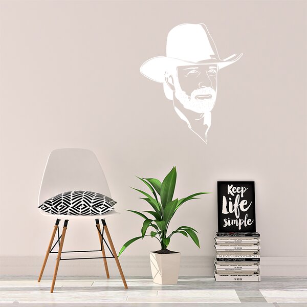 Sablio Samolepka na stenu: Chuck Norris - 51x60 cm