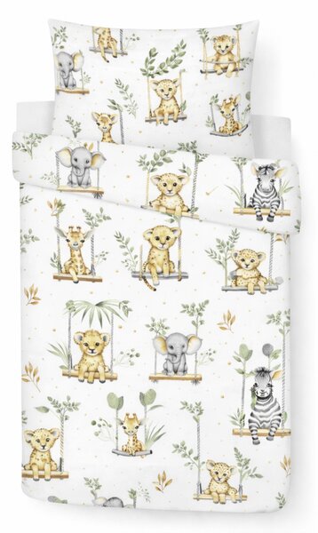 ANIMALS detské bavlnené obliečky Obsah balenia: Detský rozmer 1x 90x135 + 1x 65x45