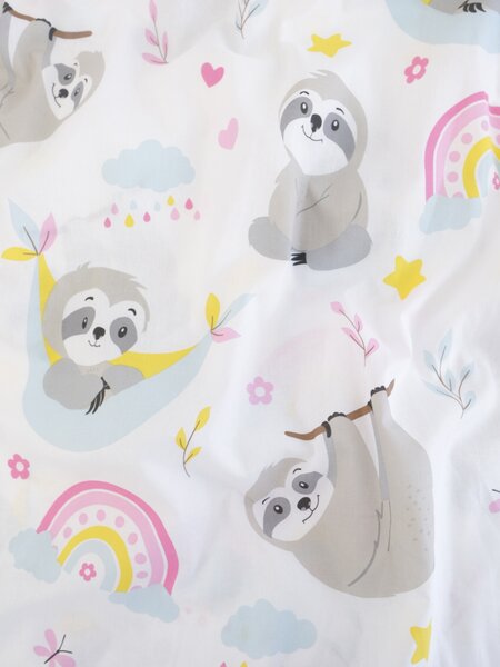Bavlnená obliečka na vankúš Renforcé 40 × 60 cm – Leňochod