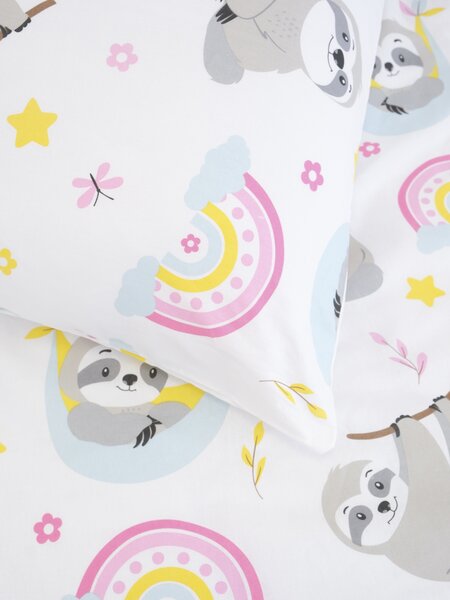Bavlnená obliečka na vankúš Renforcé 40 × 60 cm – Leňochod