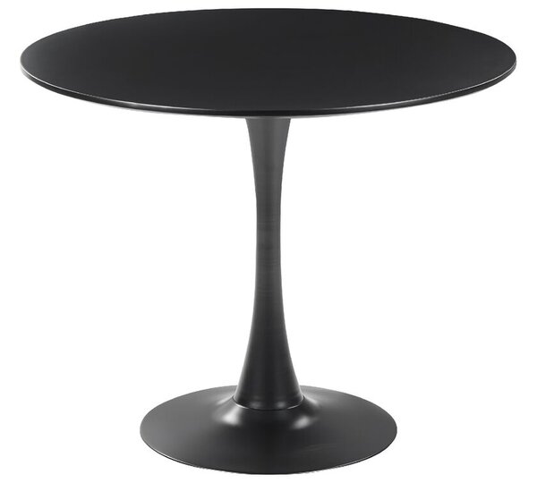 Jedálenský stôl BOCCI 90 x 90 cm (MDF) (čierna) (pre 4 osoby). Vlastná spoľahlivá doprava až k Vám domov. 1018811