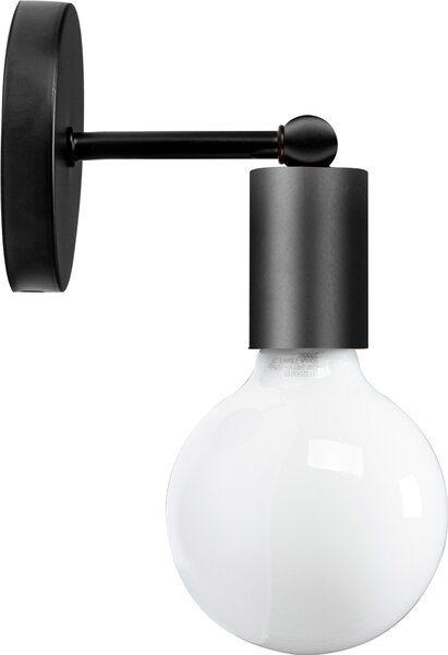 TooLight Nástenná lampa Bulb čierna 392205