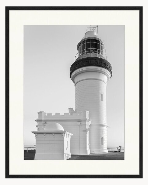 Nástenná dekorácia v ráme The Iconic Cape Byron Lighthouse