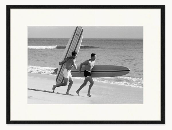Nástenná dekorácia v ráme Surf Running